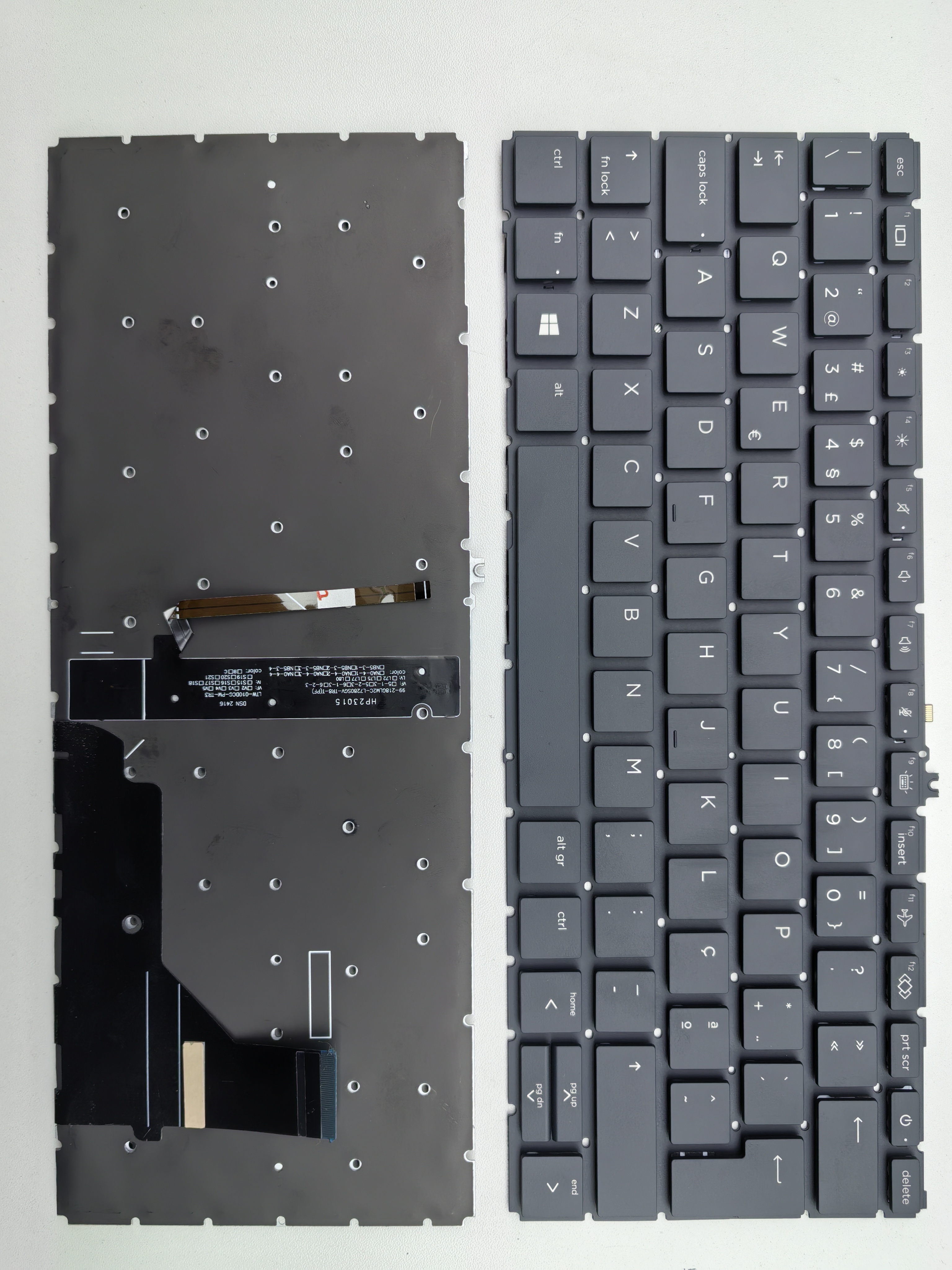 Picture of New Replacement Laptop Keyboard For HP 830G7/830G8/835G7/835G8/735G7/735G8 BLACK Backlit (OEM) PO Layout